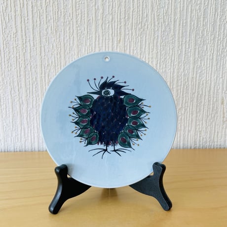 Royal Copenhagen/ロイヤルコペンハーゲン/Almunia/Berte K-Jensen/ベルテ.ヤンセン/鳥さんの壁掛けプレート