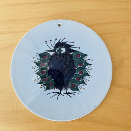 Royal Copenhagen/ロイヤルコペンハーゲン/Almunia/Berte K-Jensen/ベルテ.ヤンセン/鳥さんの壁掛けプレート