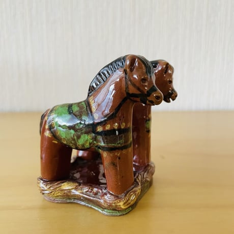 Rutebo Leksandルーテボー レイクサンド/2頭のお馬さんのメッセージスタンド