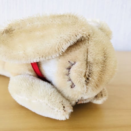 Steiff/シュタイフ/ぬいぐるみ/ヴィンテージ/スヤスヤお耳ペッタンウサギちゃん