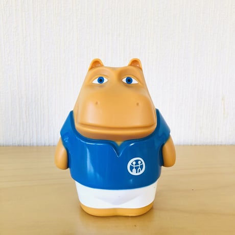 北欧ヴィンテージ/貯金箱/ノベルティ/Östgötabanken/Henri Hippo/ヘンリヒッポ/Taivaluvo