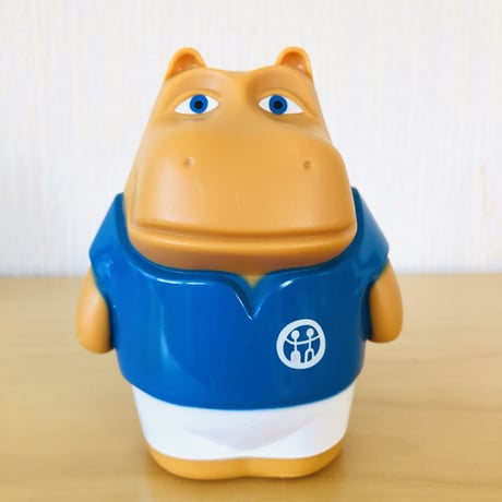 北欧ヴィンテージ/貯金箱/ノベルティ/Östgötabanken/Henri Hippo/ヘンリヒッポ/Taivaluvo