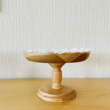 Svensk Slöjd/スウェーデン木製手工芸品/Kakfot/ケーキスタンド