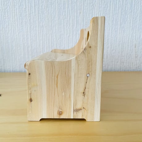 北欧手工芸品/Träslöjd/木製手工芸/ベンチ型木箱