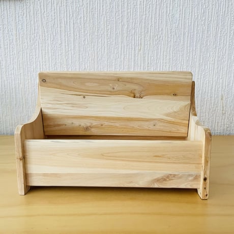 北欧手工芸品/Träslöjd/木製手工芸/ベンチ型木箱
