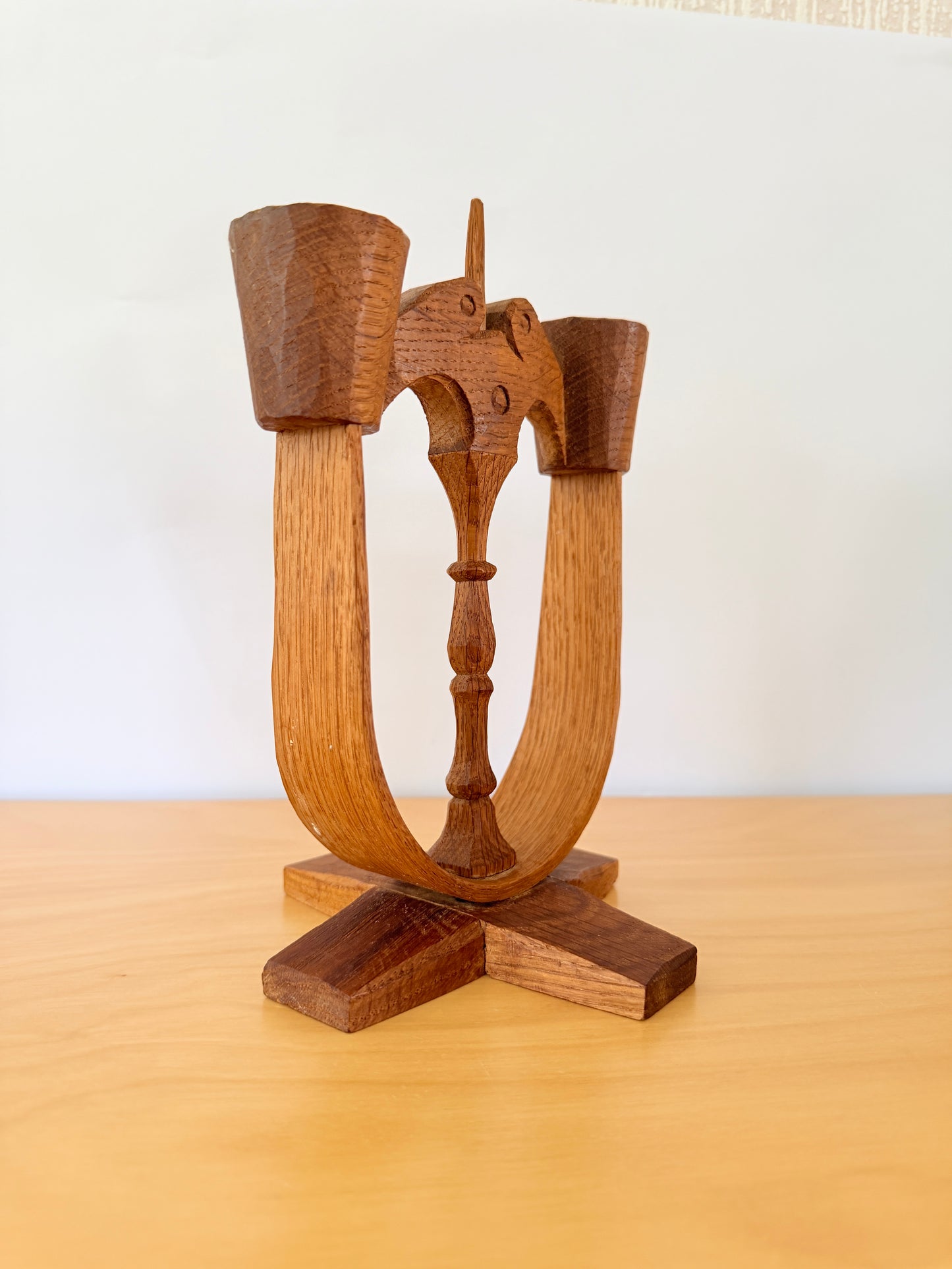 Taseruds Candlestick / Taserud Ysterke / Marita Olsson in Arvika / Wooden Candle Stand