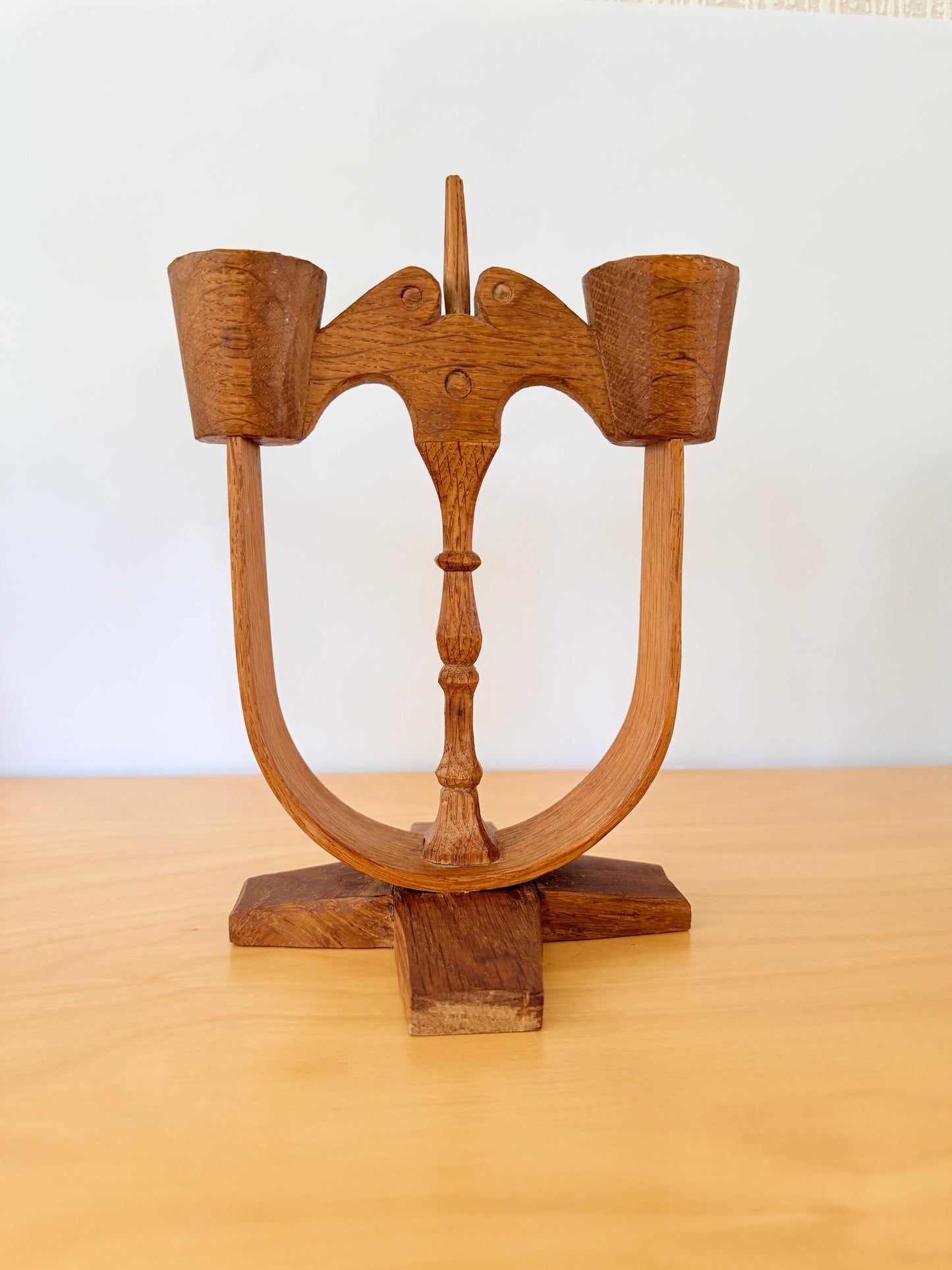 Taseruds Candlestick / Taserud Ysterke / Marita Olsson in Arvika / Wooden Candle Stand