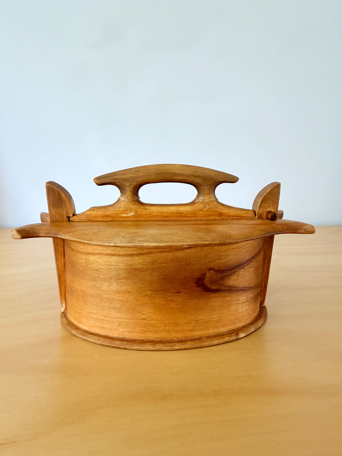 Nordic Traditional Craft / Svepask / Svep / Lidded Wooden Box