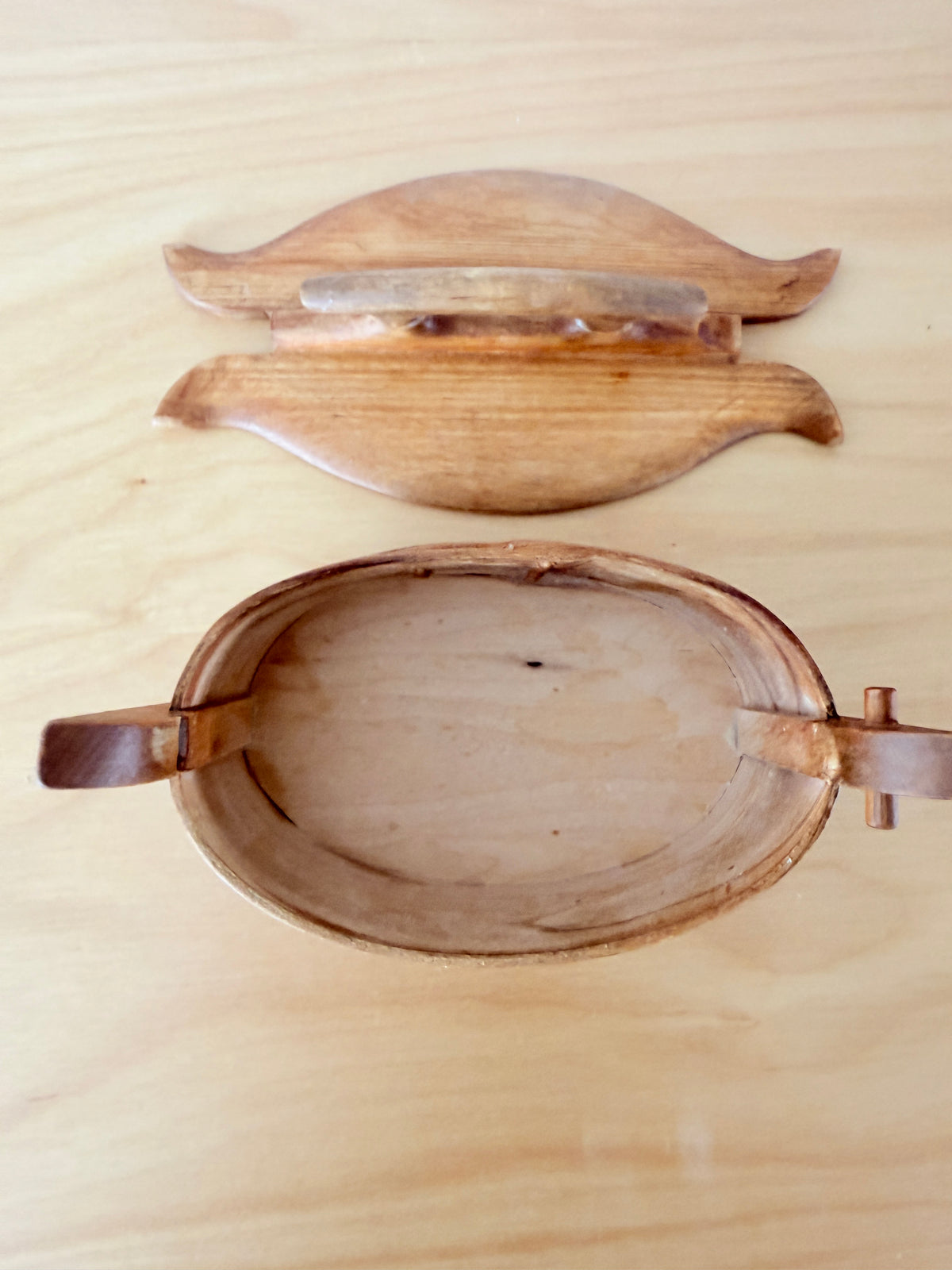 Nordic Traditional Craft / Svepask / Svep / Lidded Wooden Box