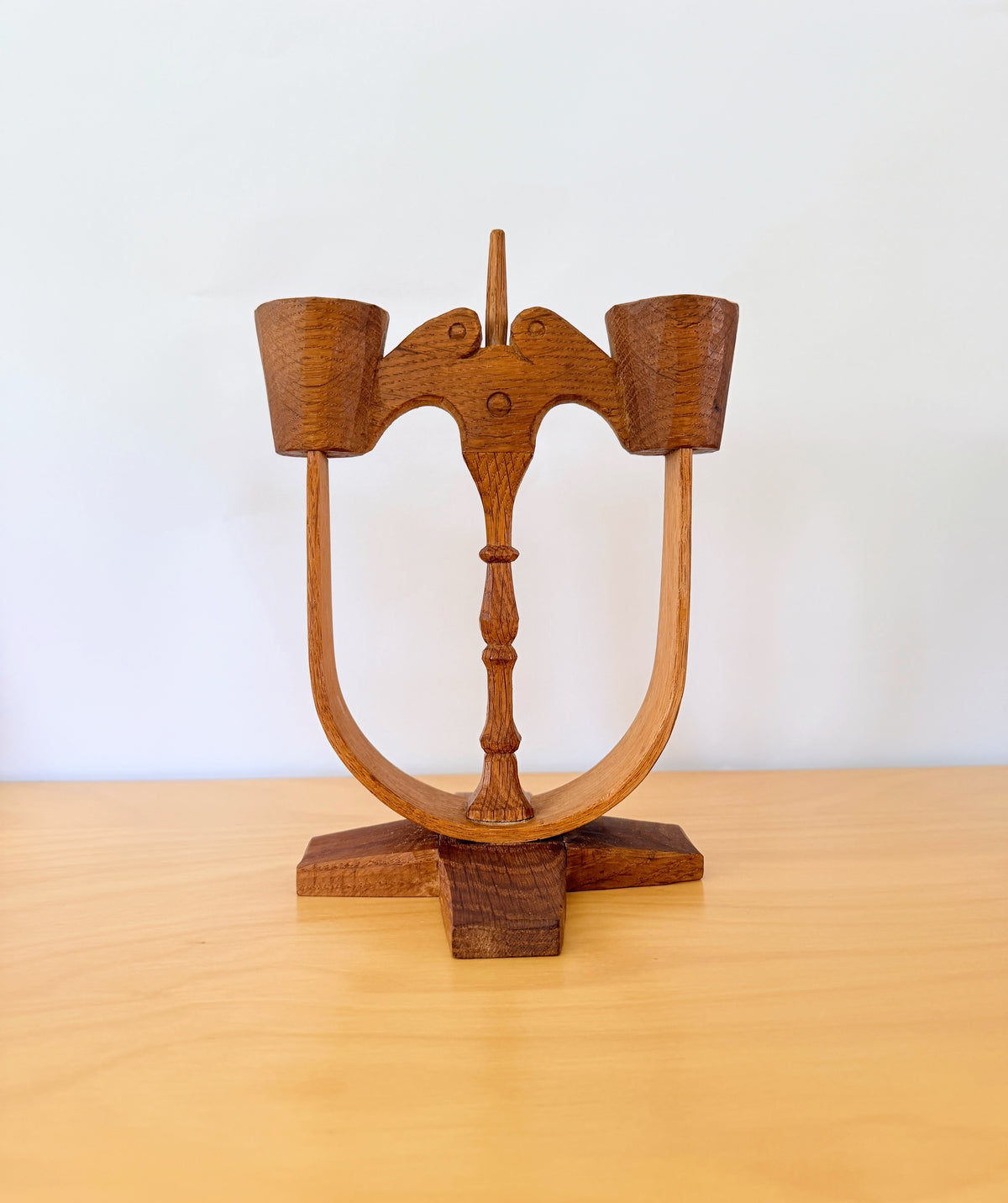Taseruds Candlestick / Taserud Ysterke / Marita Olsson in Arvika / Wooden Candle Stand