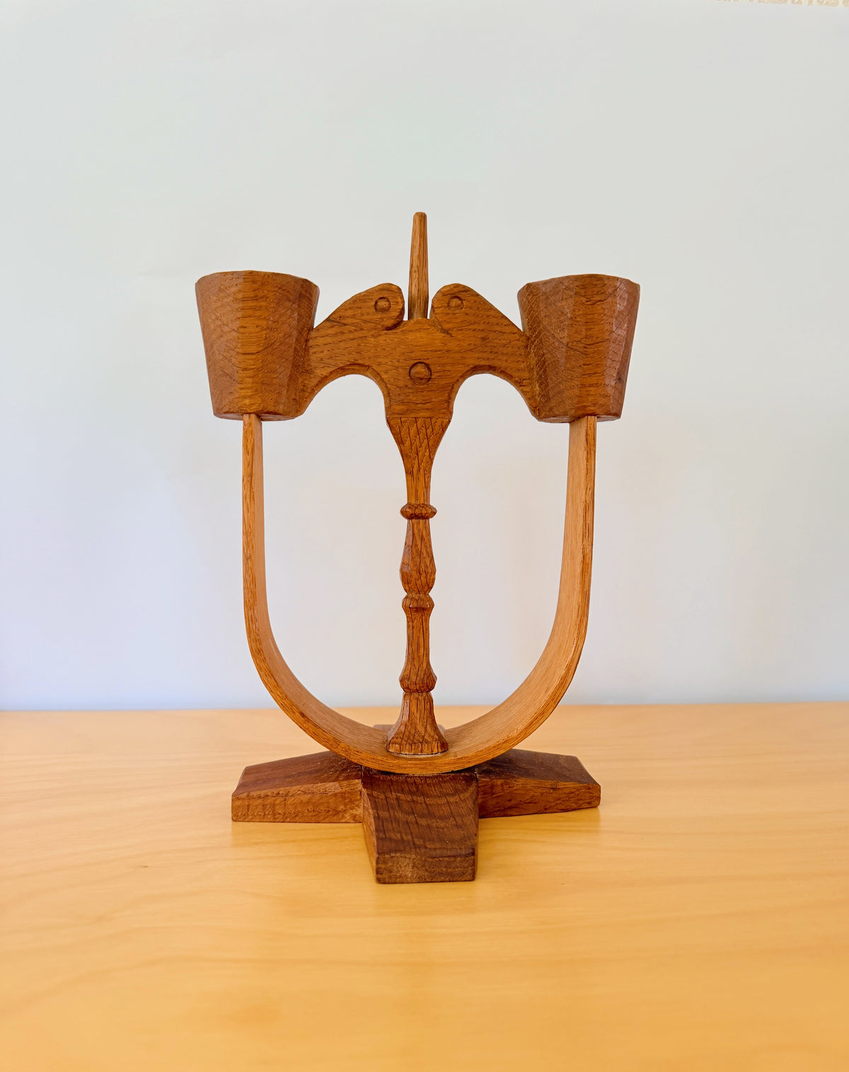 Taseruds Candlestick / Taserud Ysterke / Marita Olsson in Arvika / Wooden Candle Stand