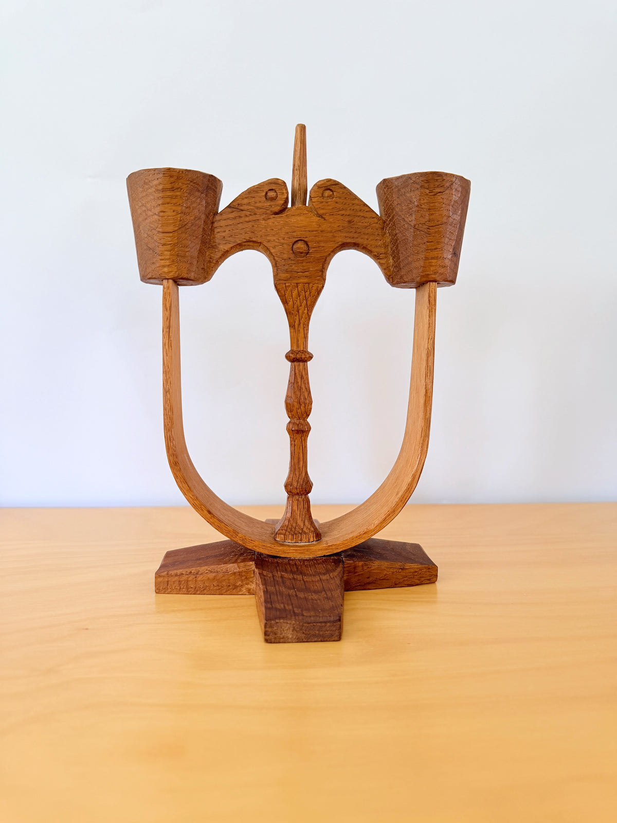 Taseruds Candlestick / Taserud Ysterke / Marita Olsson in Arvika / Wooden Candle Stand