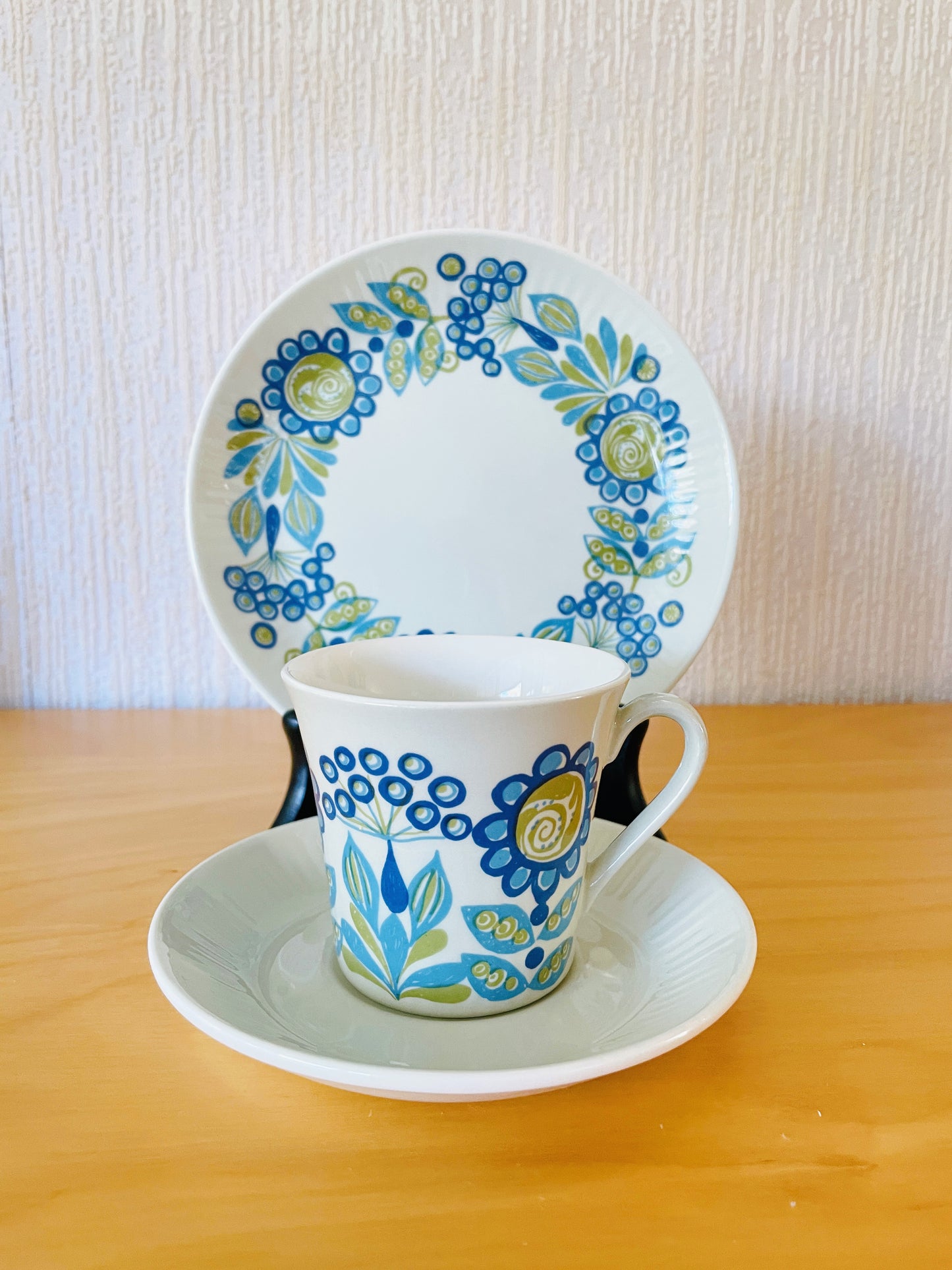 Figgjo/フイッギオ/Tor Viking/トール.バイキング/カップ＆ソーサー,プレート,トリオ/3点セット/CSP-01