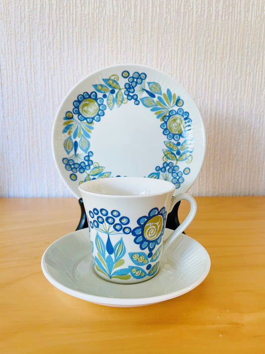 Figgjo/フイッギオ/Tor Viking/トール.バイキング/カップ＆ソーサー,プレート,トリオ/3点セット/CSP-01