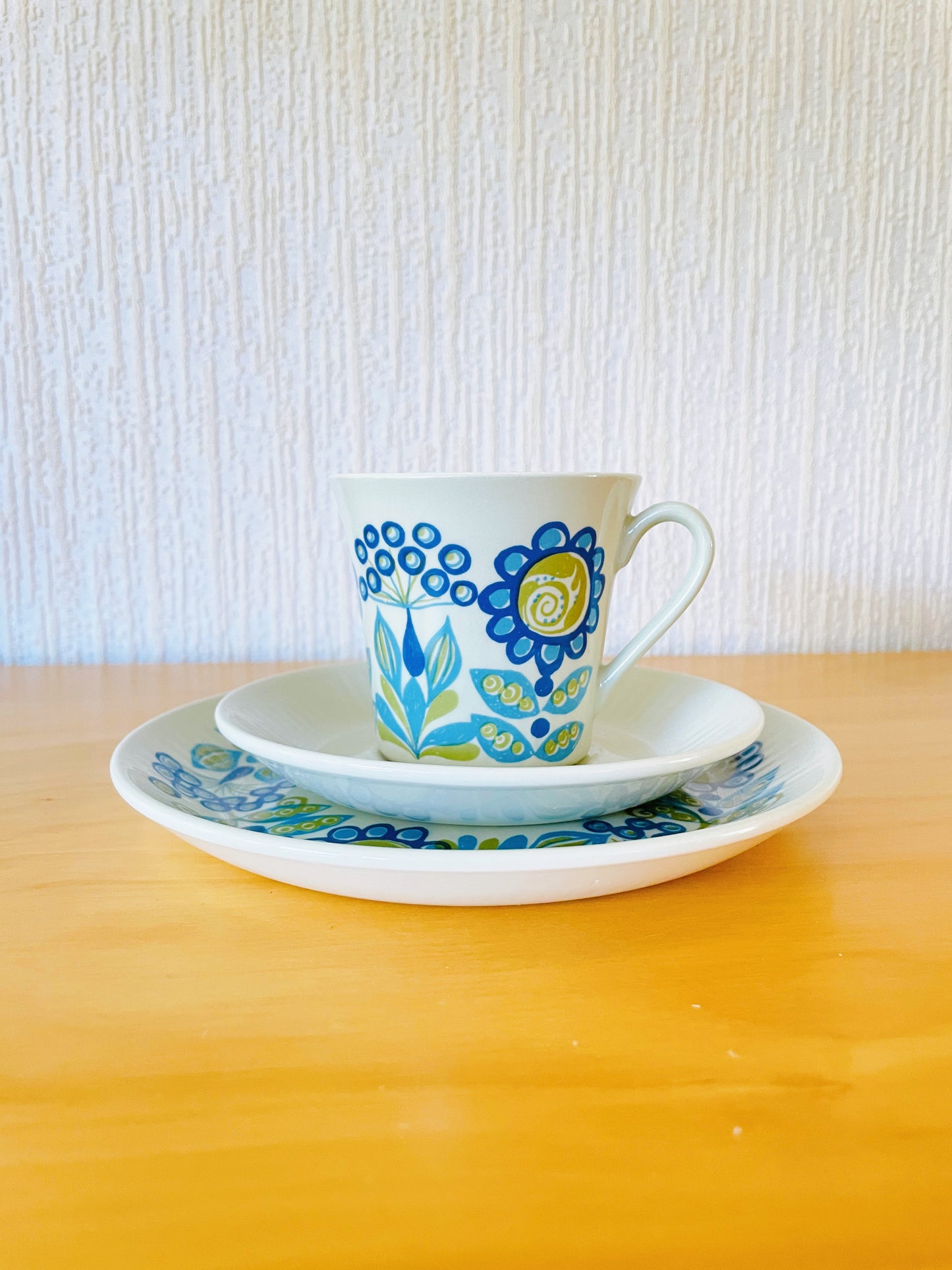 Figgjo/フイッギオ/Tor Viking/トール.バイキング/カップ＆ソーサー,プレート,トリオ/3点セット/CSP-01