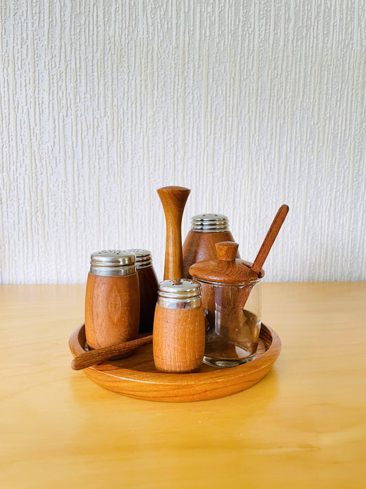 Karl Holmberg/カール.ホルムベリ/卓上スパイスポットセット/持ち手ハンドル付き