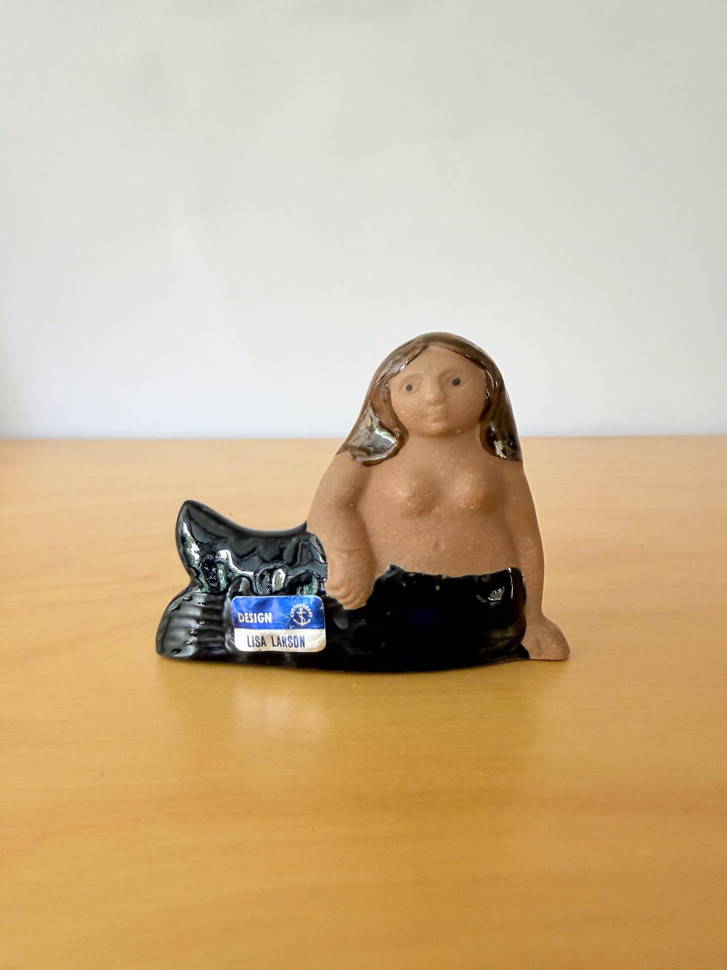 Gustavsberg / Gustavsberg / Lisa Larson / Lisa Larson / Miniatyr / Miniature Series / Sjöjungfru / Mermaid