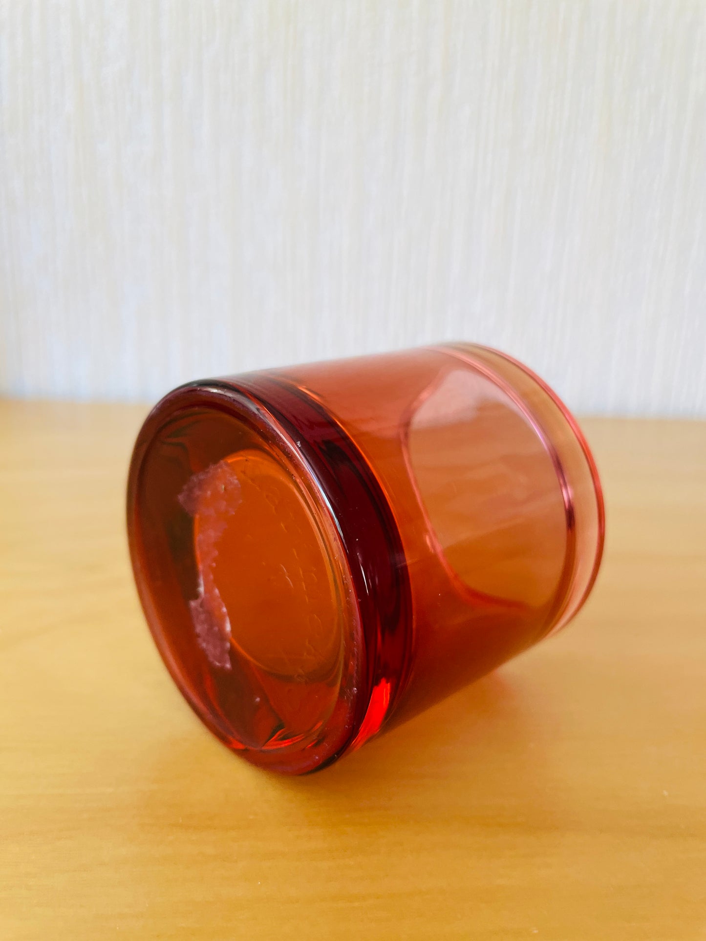 iittala/イッタラ/Kivi/キビ/キャンドルホルダー/レッドガーネット/訳あり