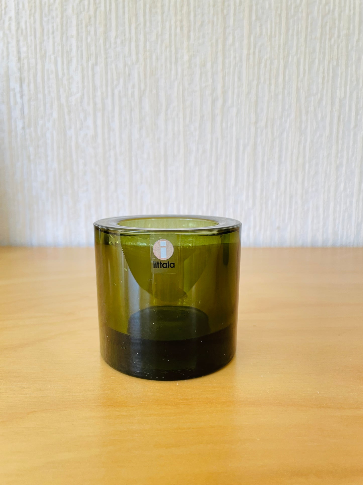 iittala/イッタラ/Kivi/キビ/キャンドルホルダー/モスグリーン