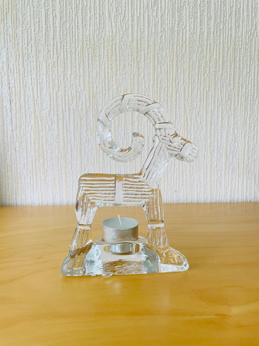 Boda/ボーダBertil Vallien/バーテイル.バリエン/クリスマスのヤギ/キャンドルホルダー