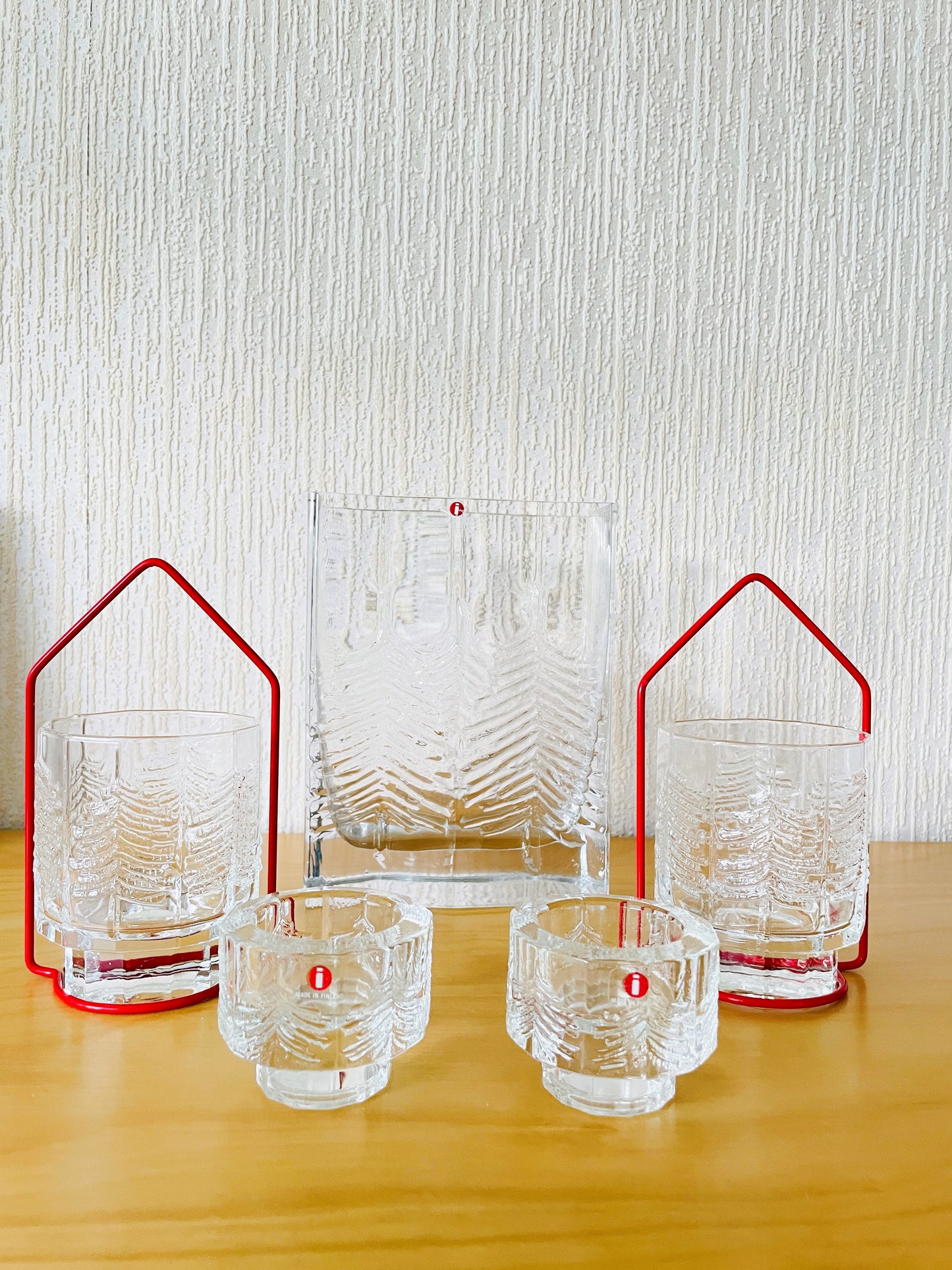 iittala/イッタラ/Kuusi/クーシ/Jorma Vennola/ヨルマ.ベンノーラ/キャンドルホルダー/ホルダー付き