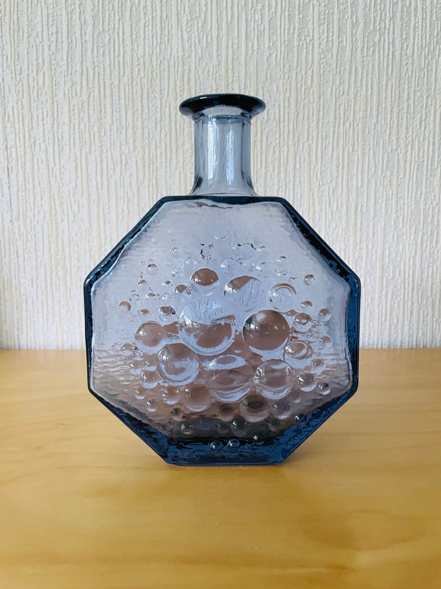 Riihimäen-lasi/リイヒマエン-ラシ/Nanny Still/ナニー.ステイル/Stella Polaris/ステラポラリス/ラベンダーブルー