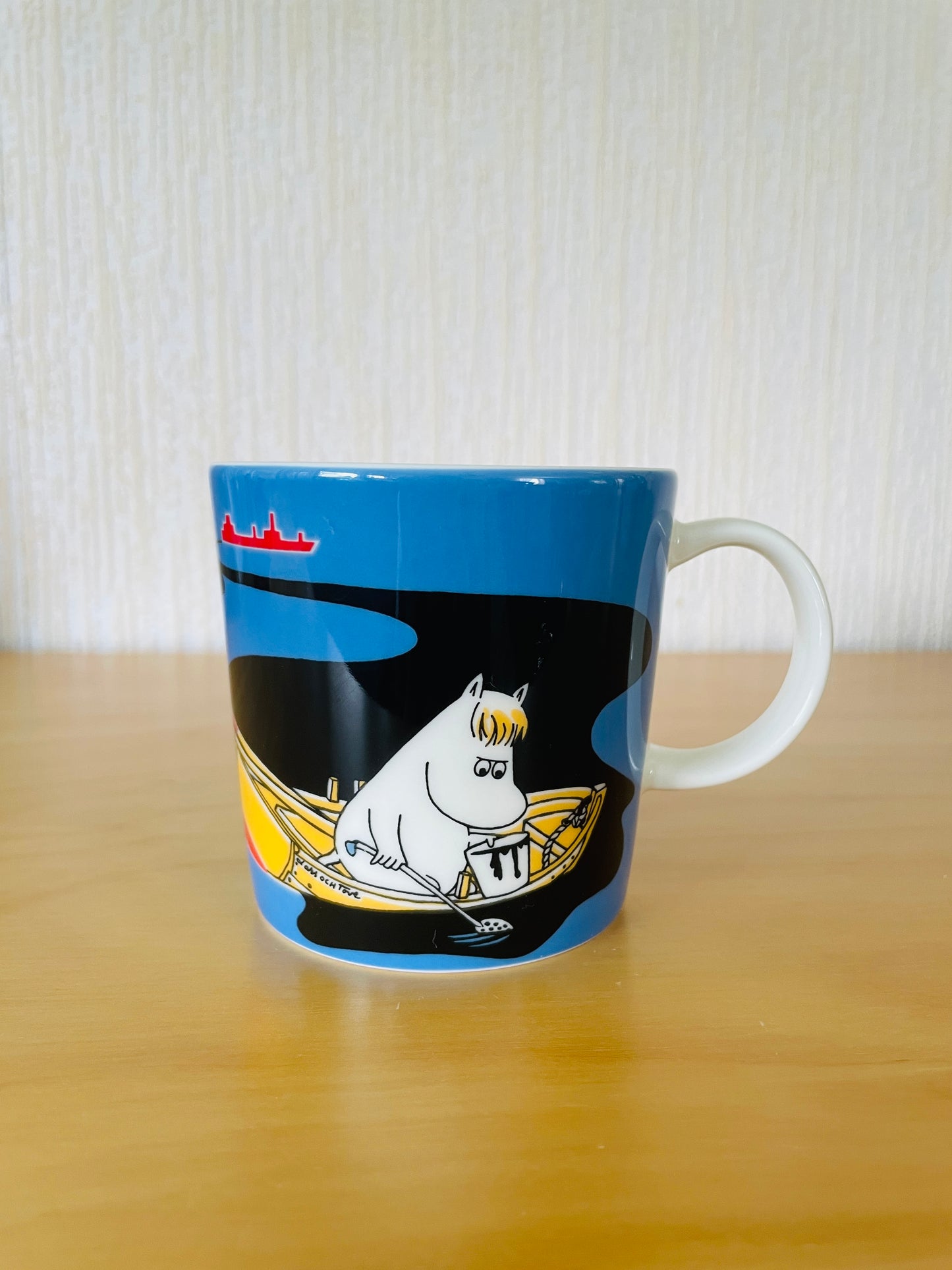 Arabia/アラビアMoomin Mug/ムーミンマグカップSpecial Produkt/Håll Vatten ren/海を綺麗にしようキャンペーン