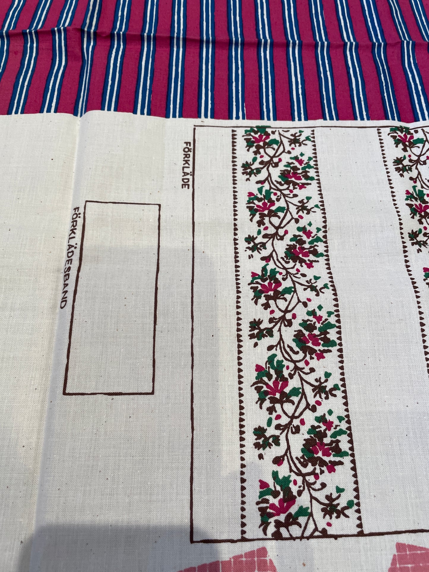 Gocken Jobs Handtryck AB/ジョブス ハンドルプリント/ヴィンテージ/Larva-Stina/ラーバ.ステイーナ/布製着せ替えお人形キット