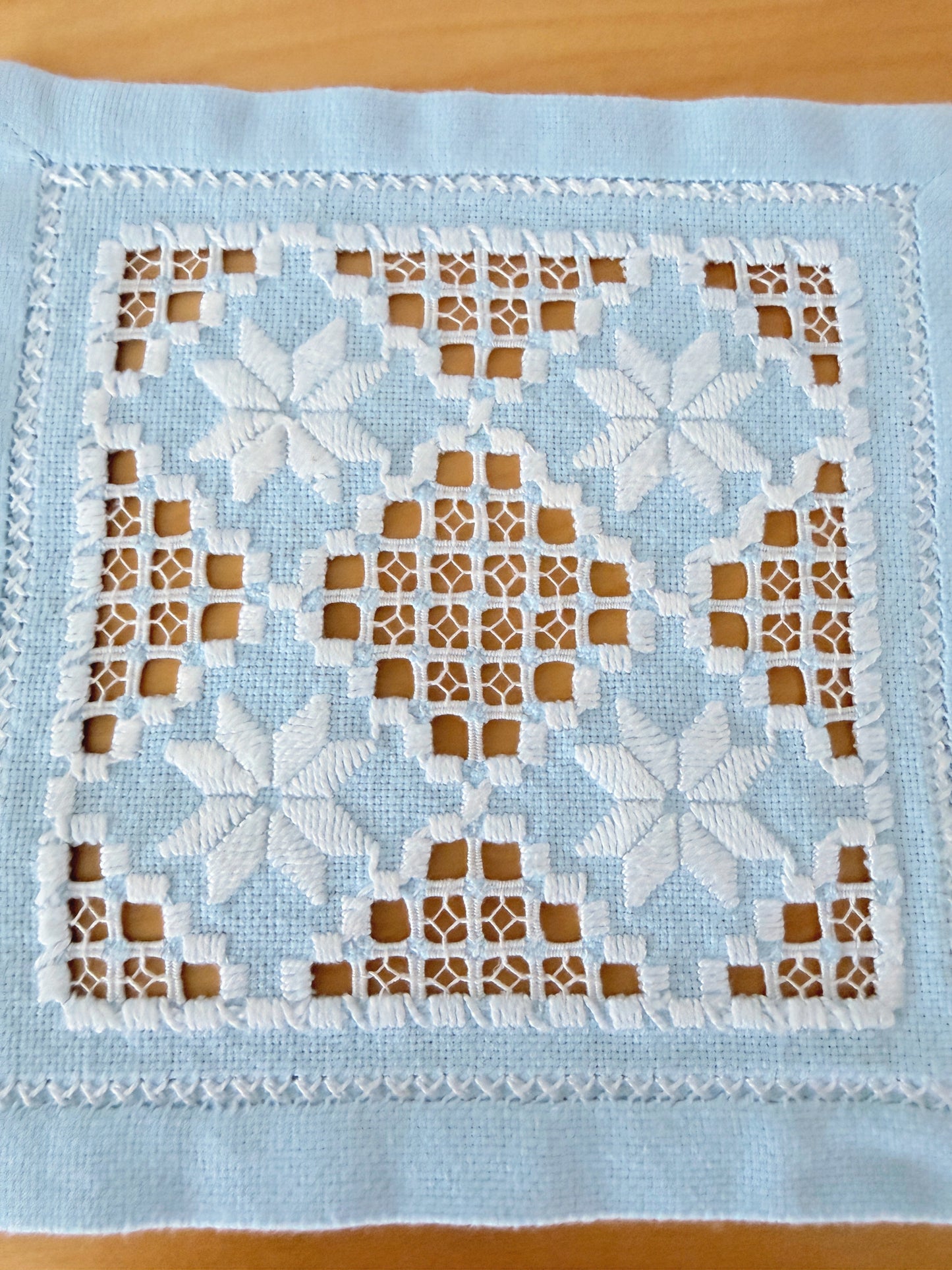 北欧手芸/ハタンガー刺繍/クロス、ドイリー/3枚セット