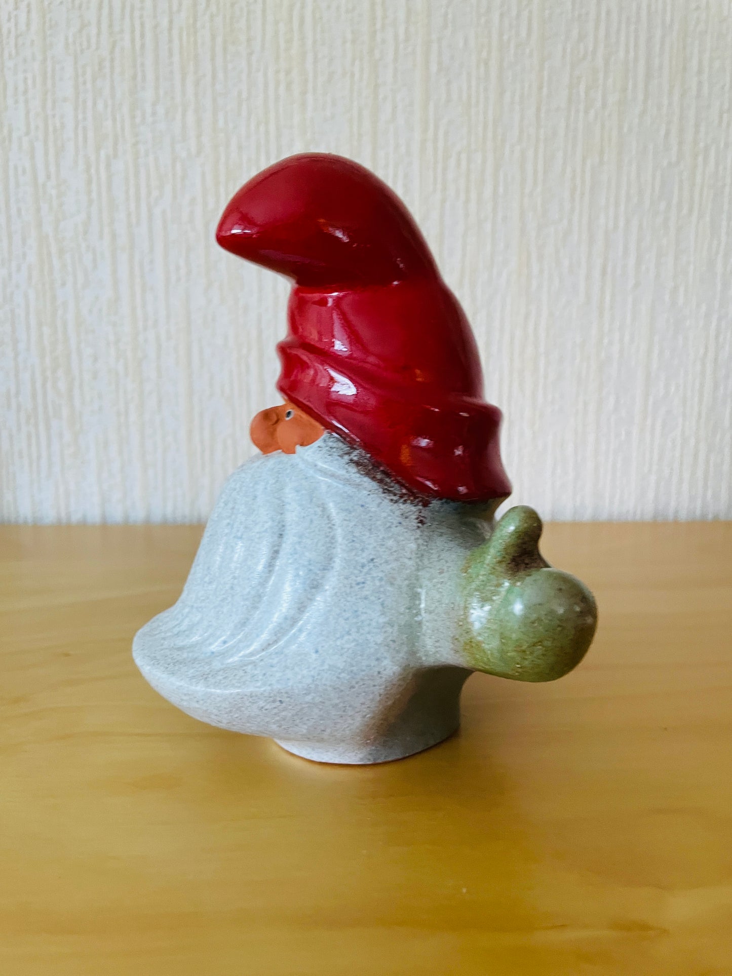 Nittsjö Keramik/ニットシュー/Tomte/お髭のりっぱなトムテのオブジェ