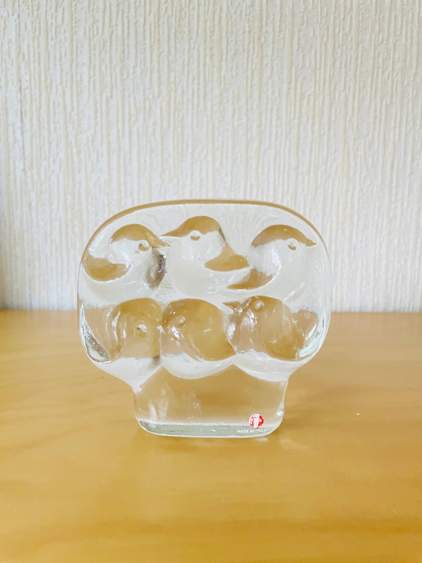 iittala/イッタラ/Jorma Vennola/ヨルマ.ベンノーラ/小鳥/ガラスのオブジェ