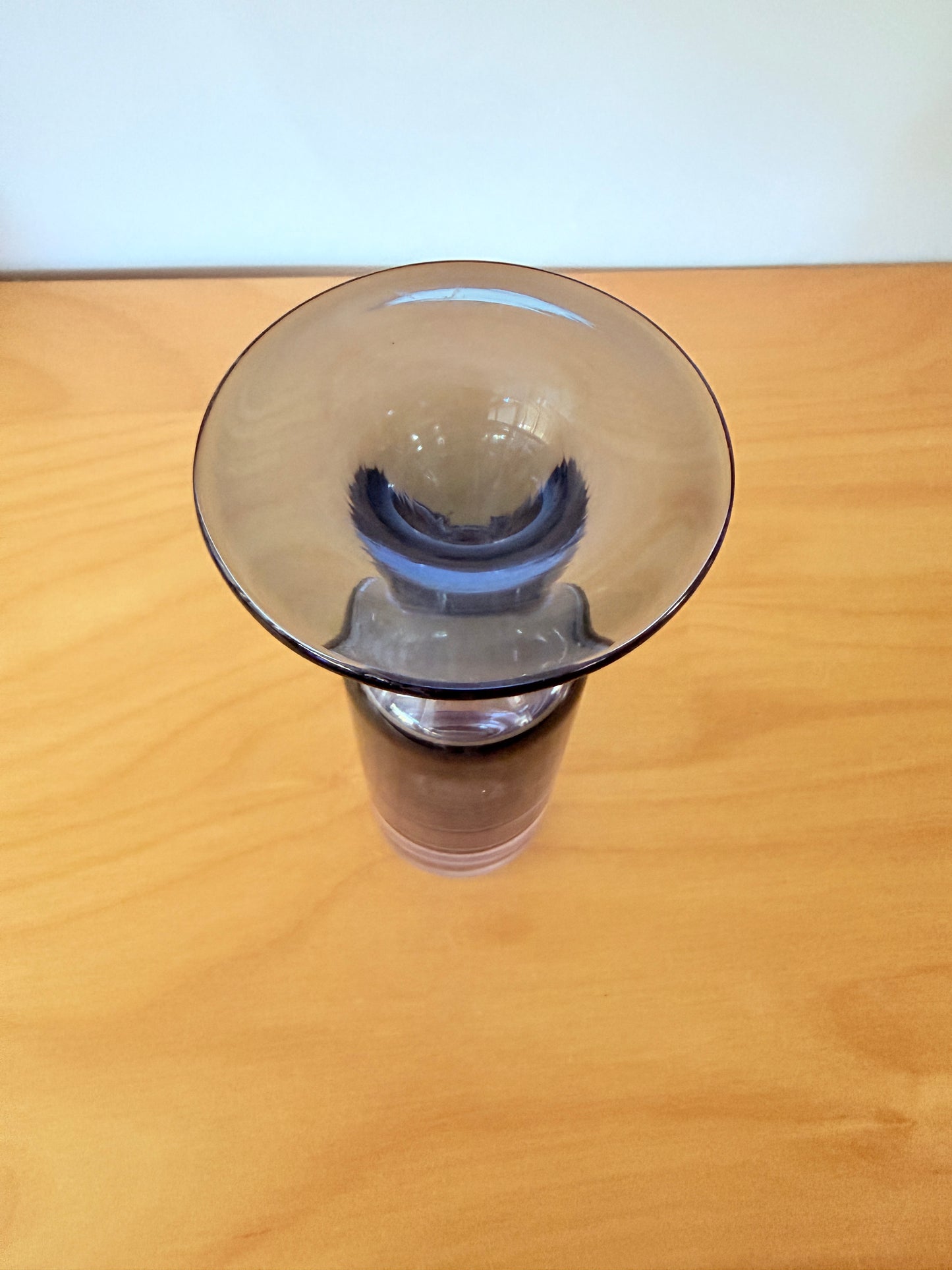 iittala/イッタラ/Tapio Wirkkala/タピオ.ヴィルカーラ/ベース型アートピース/3539/アメジストxブルー