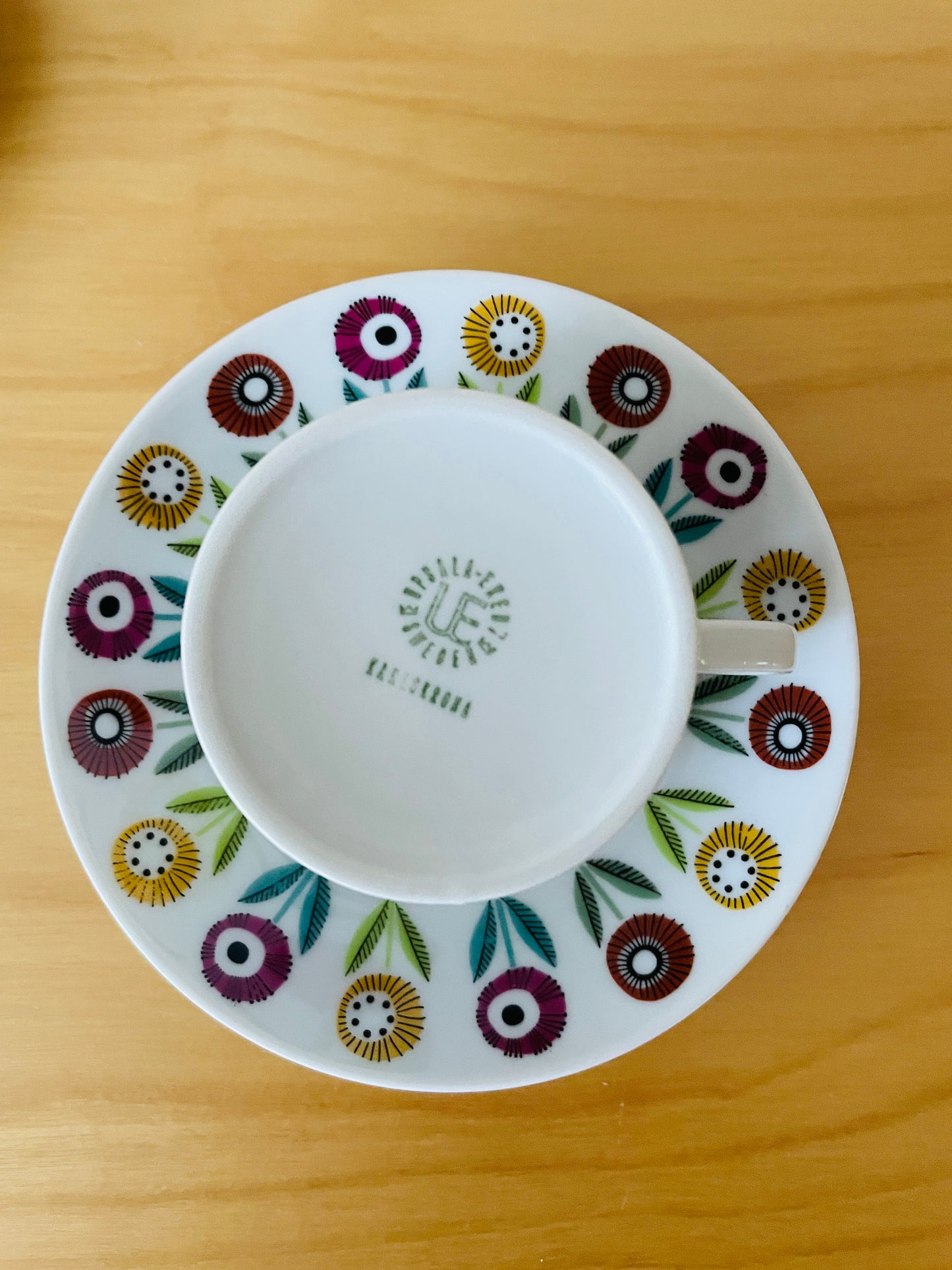 Uppsala Ekeby Karlskrona/ウプサラエケヴィー カールスクローナ/Bellis/ベリス/カップ&ソーサー