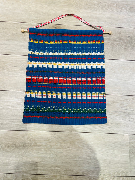 北欧伝統織物/タペストリー/Bunden Rosengang/ブンデン.ローゼンガング織