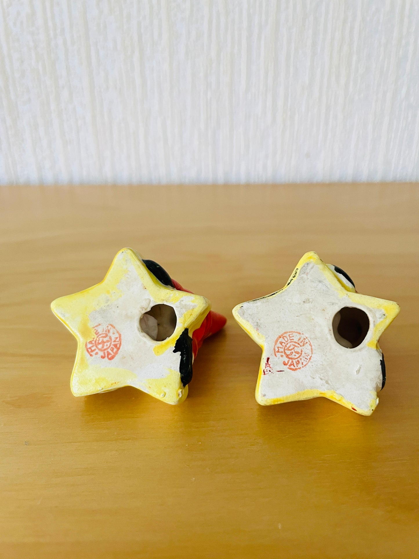 北欧のクリスマス/キャンドルスタンド/お星様にまたがっているサンタさん