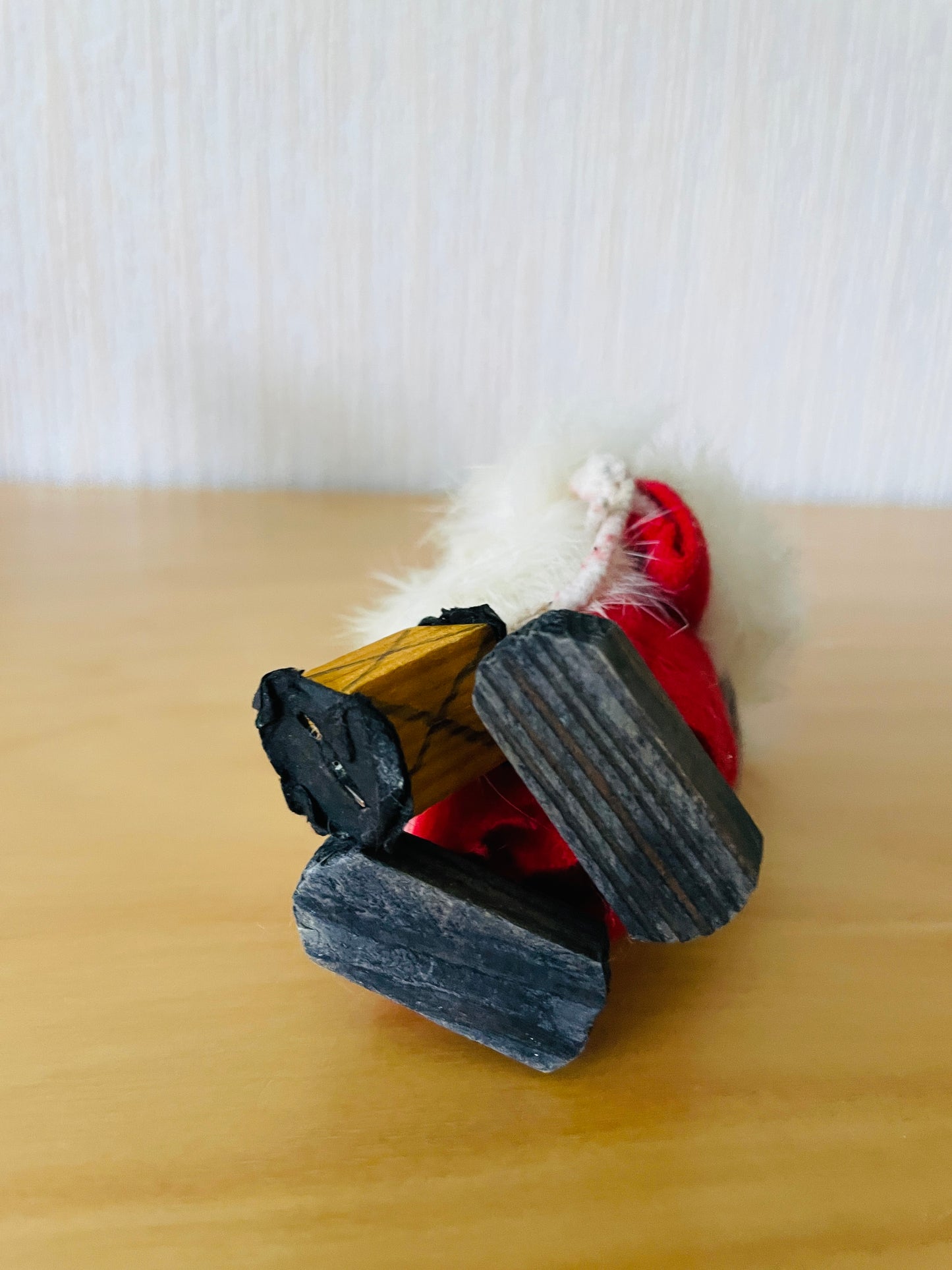 北欧のクリスマス/Svensk Hemslöjd/Tomte med Rantan/白い真っ白もふもふお髭のトムテさん