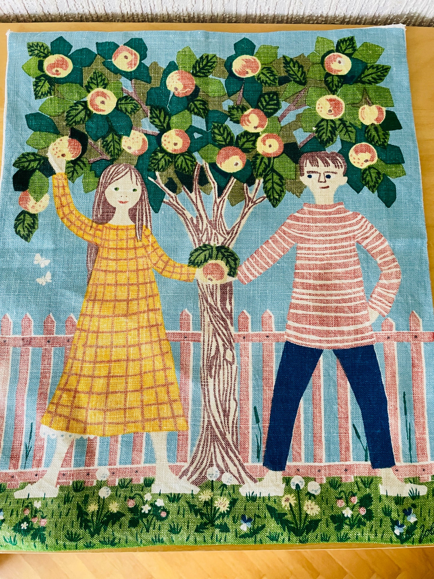 Jobs Handtryck Leksand/ヨブス ハンドプリント/Eden/エデン/Lisbet Jobs/リスベット.ヨブス