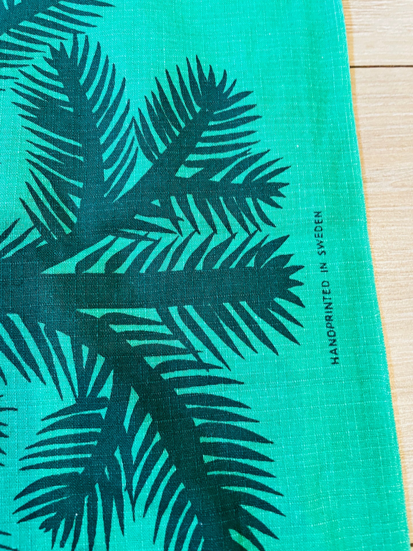 北欧のクリスマス/ヴィンテージテキスタイル/Ulla Ericson/もみの木のテーブルクロス