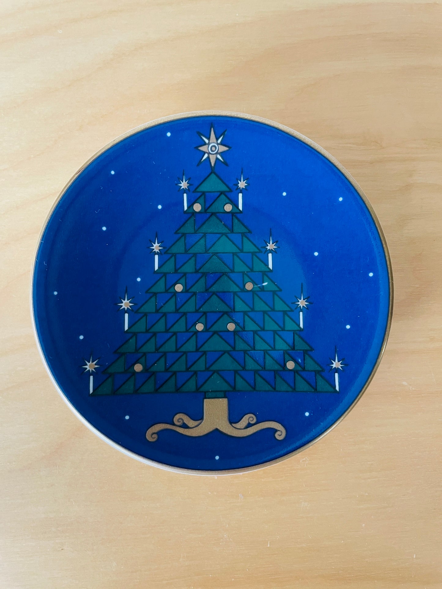 Arabia/アラビア/Jul Tallrik/クリスマスプレート/ミニサイズ/Julgran/クリスツリー