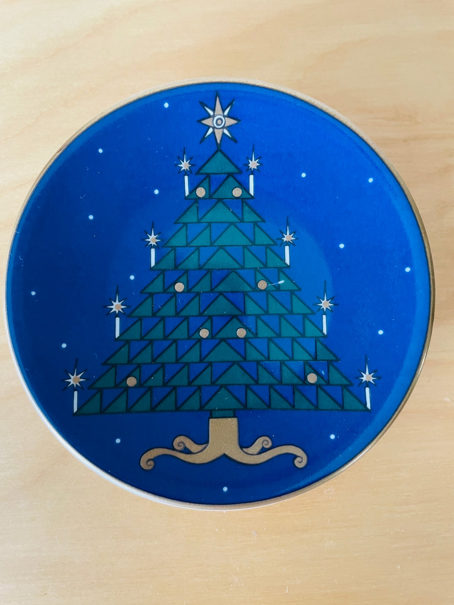 Arabia/アラビア/Jul Tallrik/クリスマスプレート/ミニサイズ/Julgran/クリスツリー