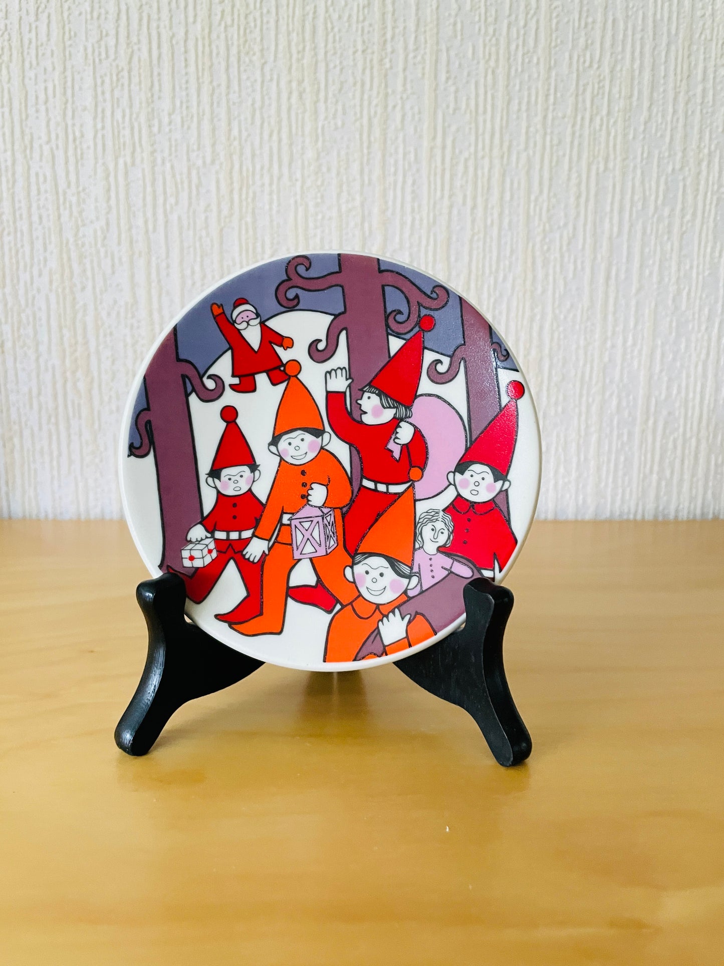 Arabia/アラビア/Jul Kort/クリスマスプレート/ミニ/1979年/Nr.5