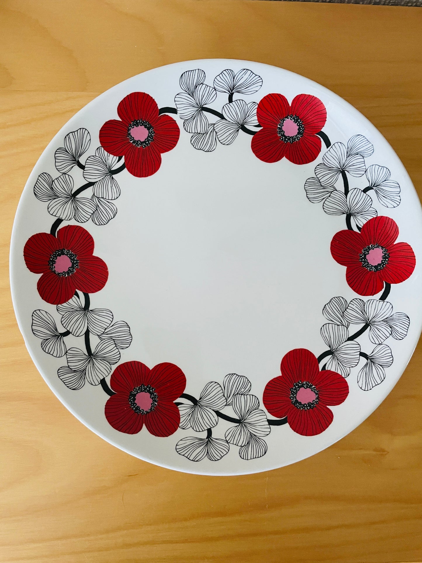 Arabia/アラビアIsokukka/イソクッカ/Esteri Tomula/エステリ.トムラ/プレート/26cm/訳あり