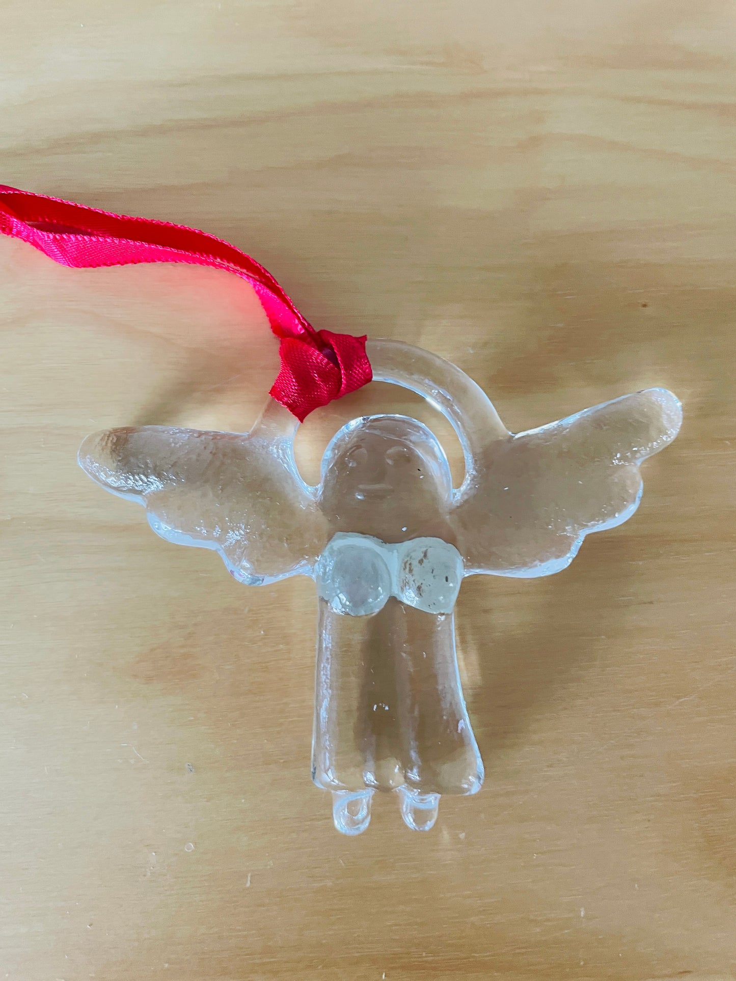 Boda/ボーダ/Bertil Vallien/バーテイル.バリエン/ガラスのオーナメント/エンジェル/新品未使用品/オリジナル箱入り