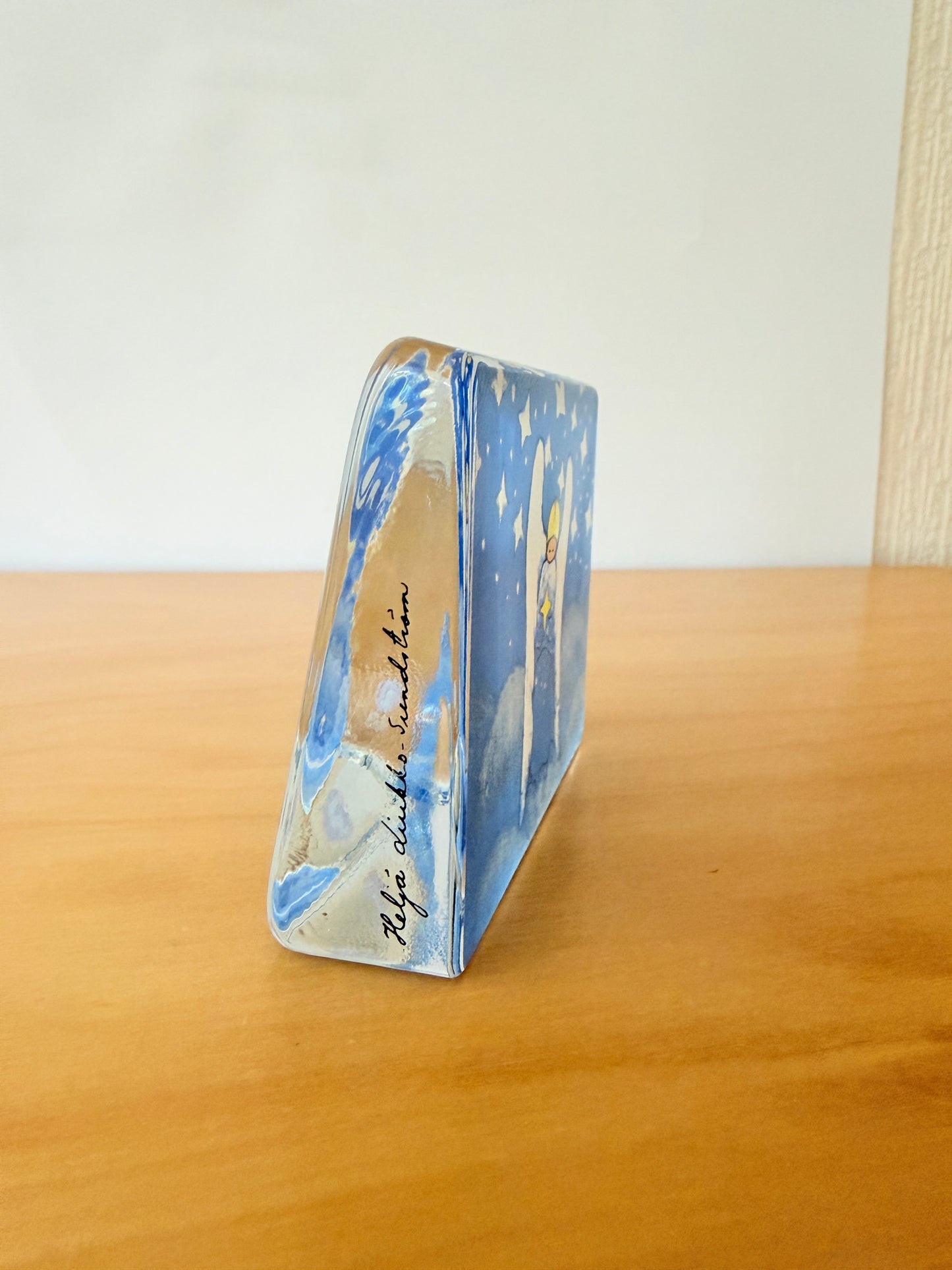 iittala/イッタラ/Helja Liukko-Sundström/ヘルヤ.リウッコ-スンストローム/ガラスカード/エンジェル