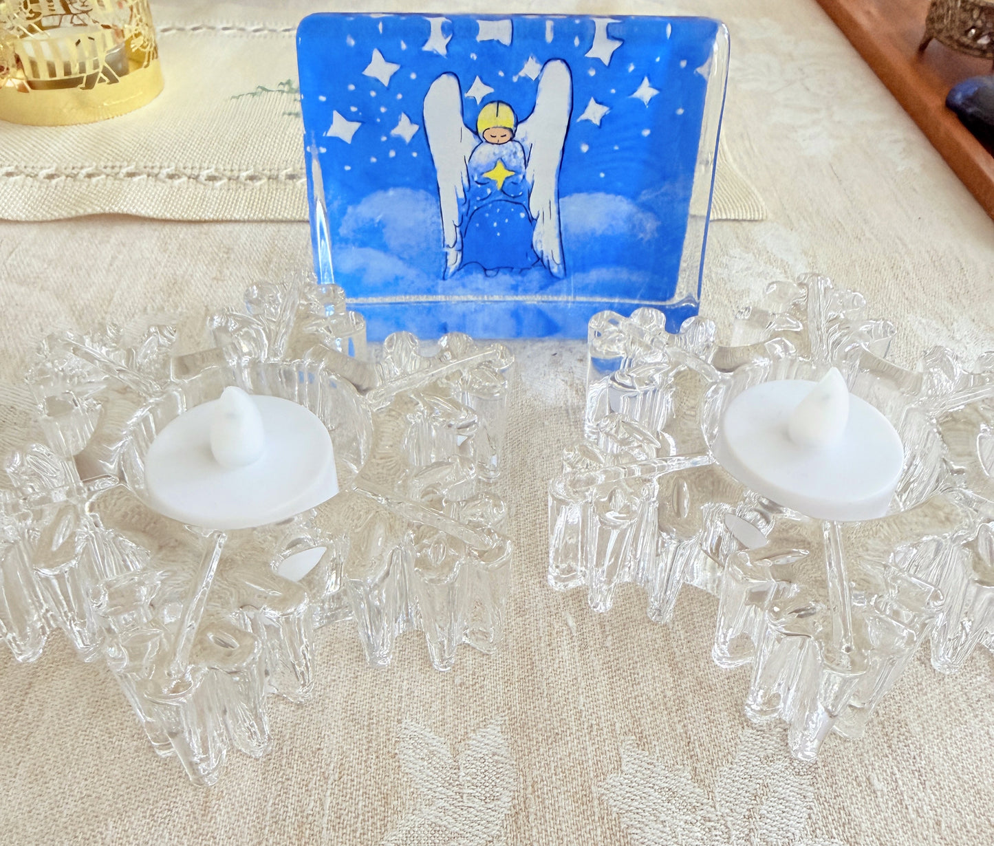 iittala/イッタラ/Helja Liukko-Sundström/ヘルヤ.リウッコ-スンストローム/ガラスカード/エンジェル