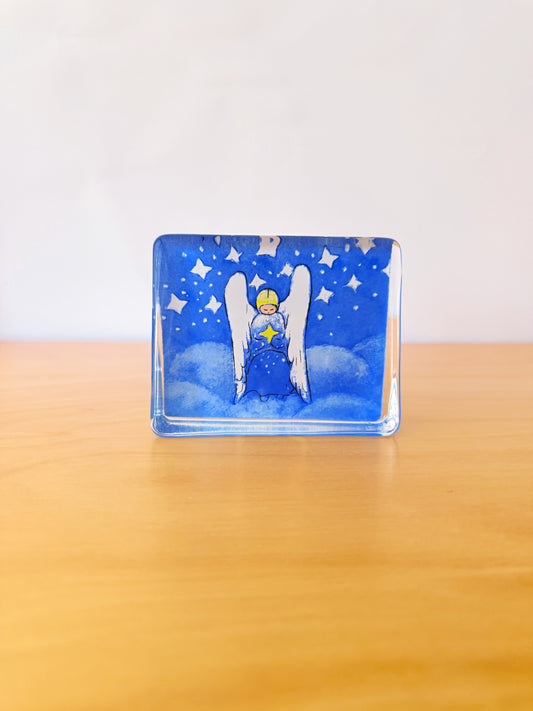 iittala/イッタラ/Helja Liukko-Sundström/ヘルヤ.リウッコ-スンストローム/ガラスカード/エンジェル