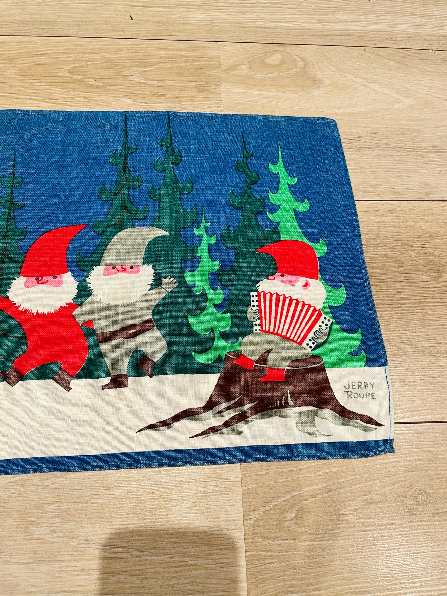 Jerry Roupe/ジェリー.ロウぺ/タペストリー/Tomte Dansar/トムテさんのダンス