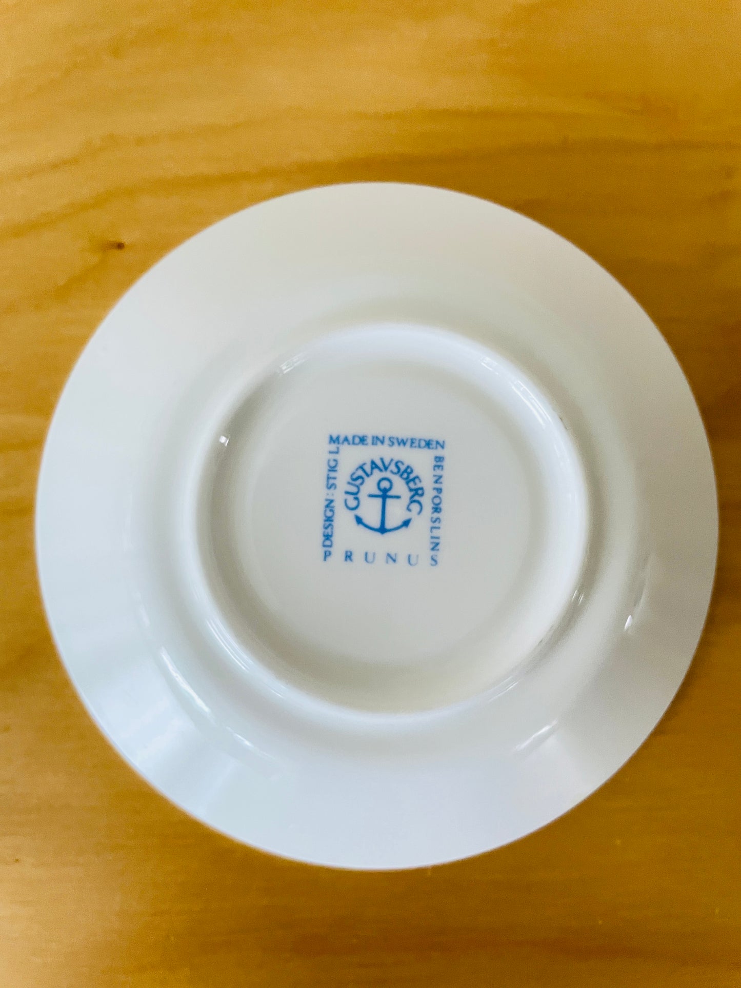 Gustavsberg/グスタフスベリStig Lindberg/ステイグリンドベリPrunusプルーヌスカップ&ソーサー
