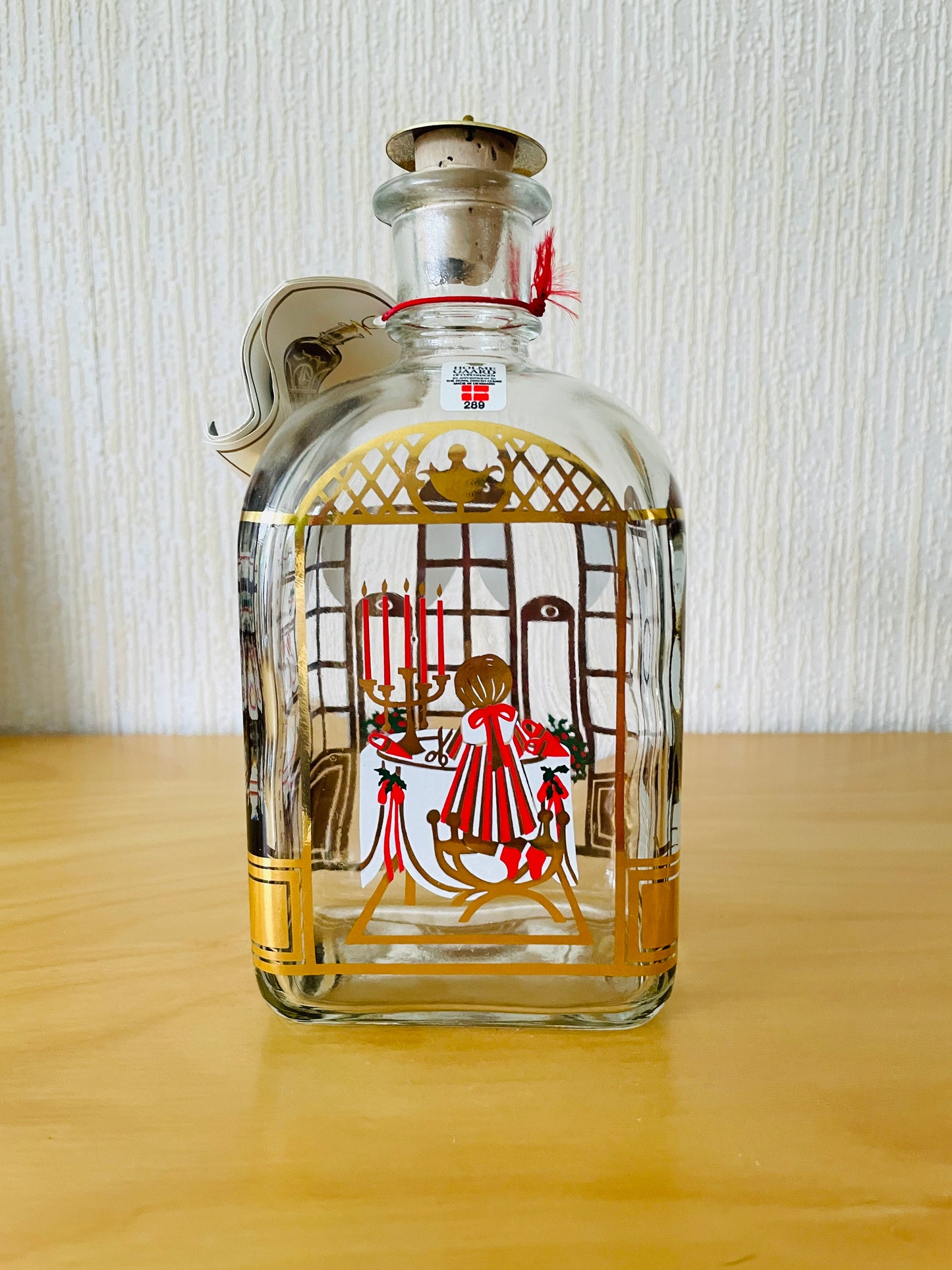 Holmegaard Danmark/ホルムガード/1989年新品未使用品/オリジナル箱入り