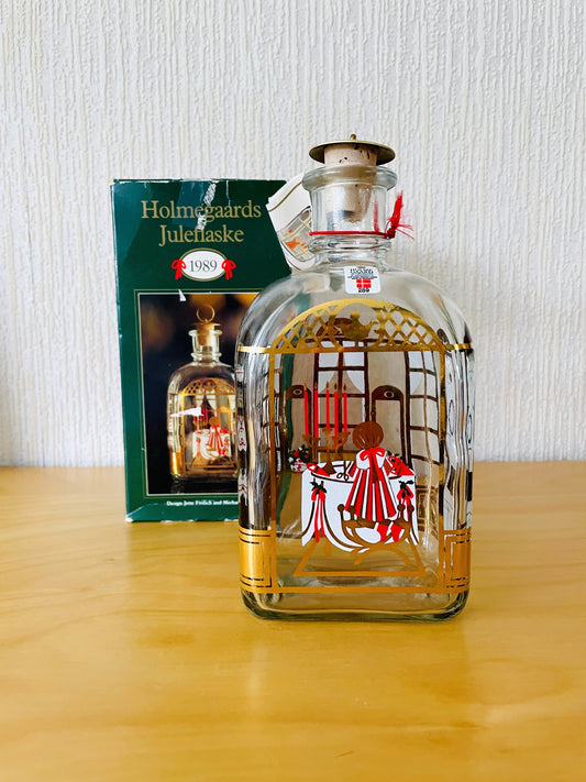 Holmegaard Danmark/ホルムガード/1989年新品未使用品/オリジナル箱入り